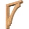 Ekena Millwork Imperial Block Smooth Bracket w/ Offset Brace, Western Red Cedar, 5 1/2"W x 32"D x 40"H BKT0604X32X40IMP05SWR - alternate 1